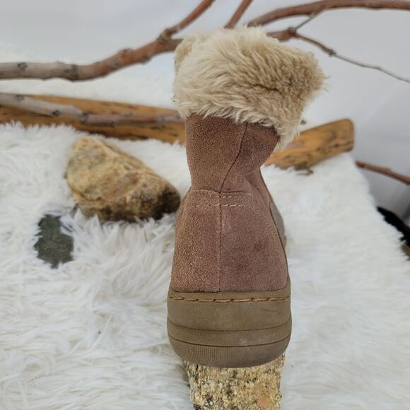 Baretraps andee sherpa and man made suede ankle booties - Picture 8 of 16